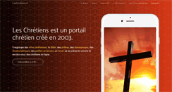 Desktop Screenshot of leschretiens.fr